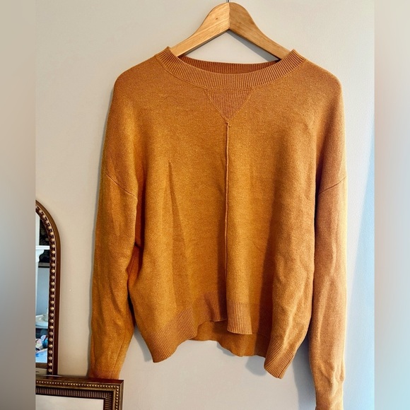 Universal Thread Sweaters - Universal Thread Burnt Yellow Sweater